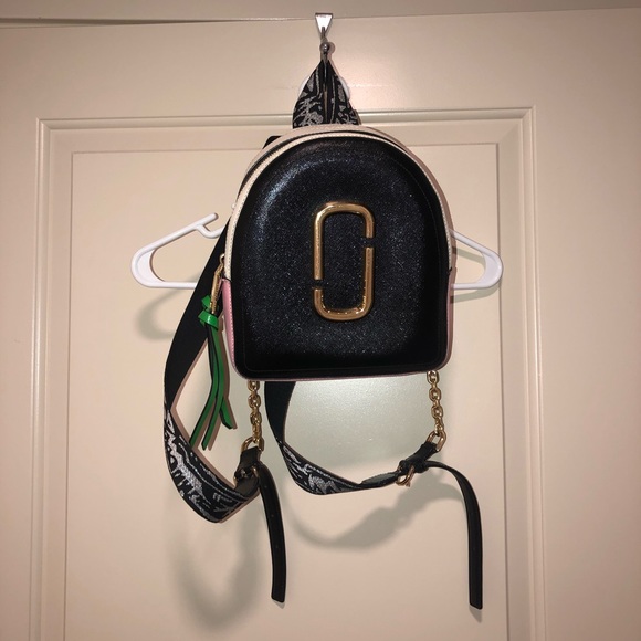 pack shot leather backpack marc jacobs
